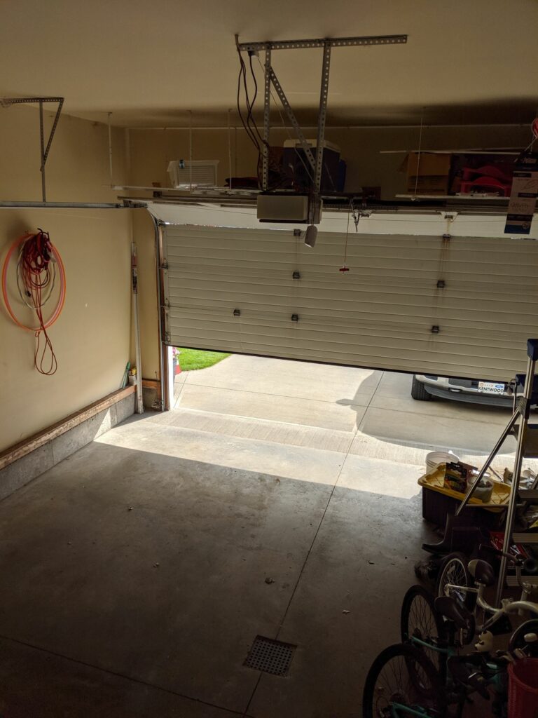 open garage