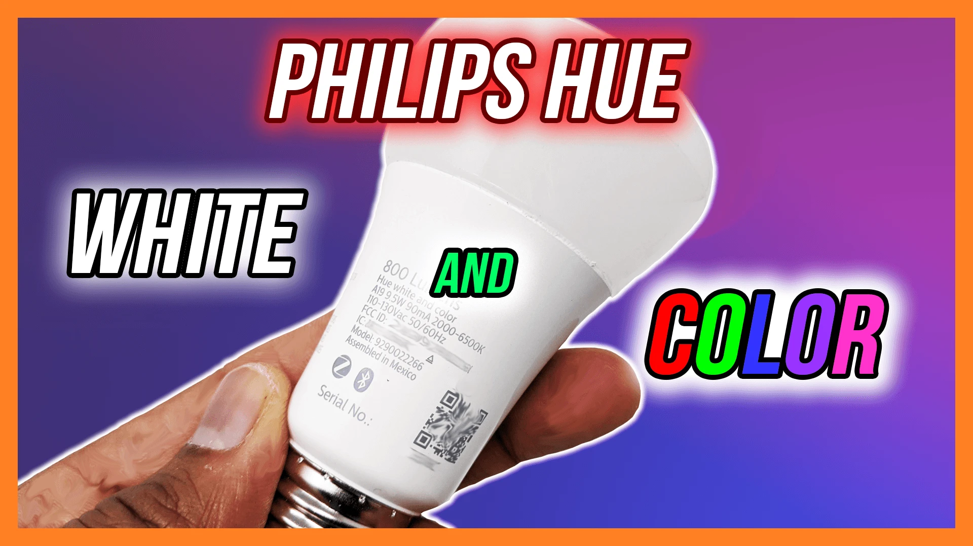 Philips Hue White and Color A19 Light Bulb