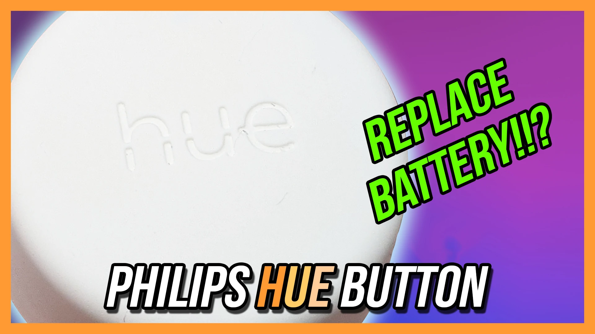 Philips Hue Button Replacement