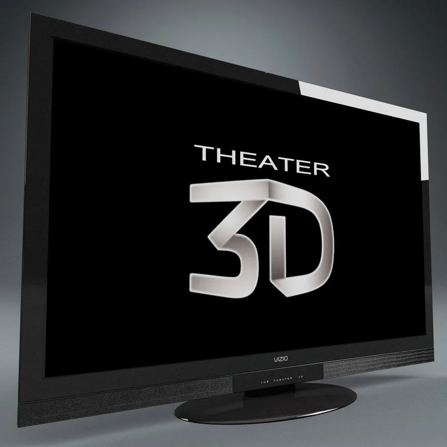 3D TV VIZIO XVT3D650SV 3D MODEL