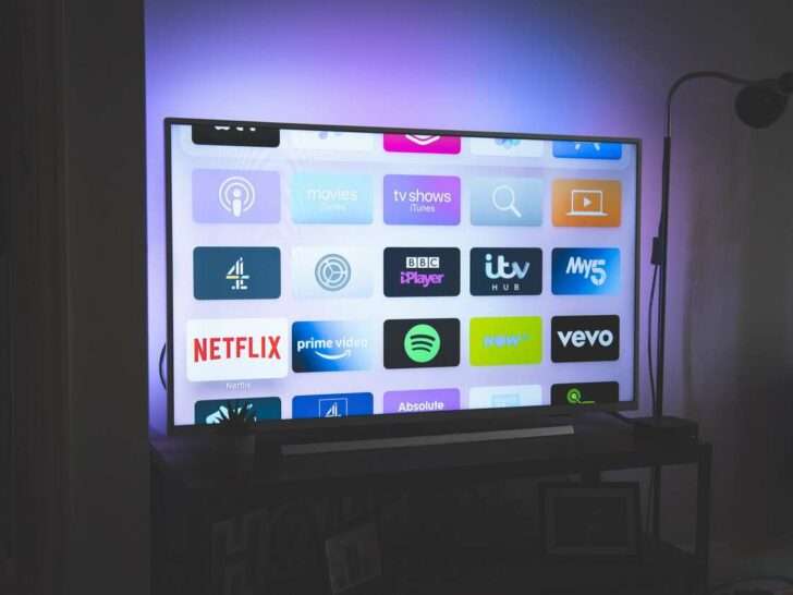 Smart TVs allow users to watch live shows and movies