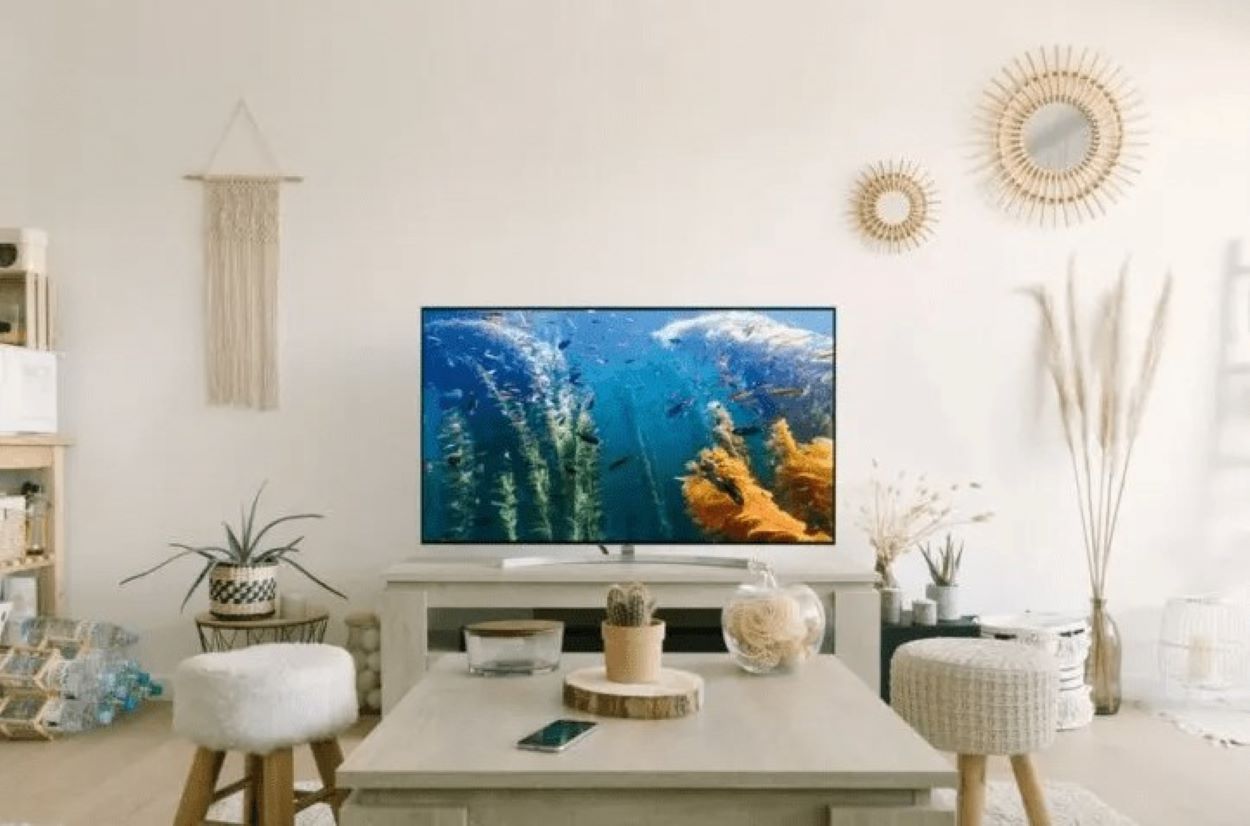 A Hisense TV in a TV Lounge