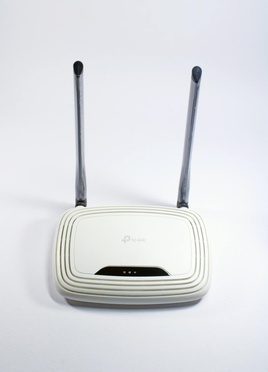 
A typical TP-LINK wifi router