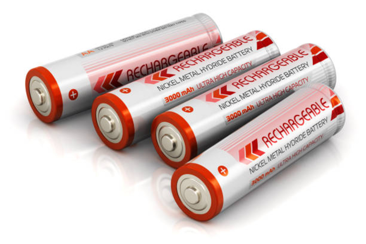 A standard rechargeable battery