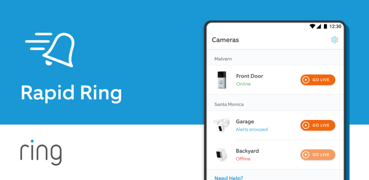 An android phone is the best way to control the Ring doorbell. 
