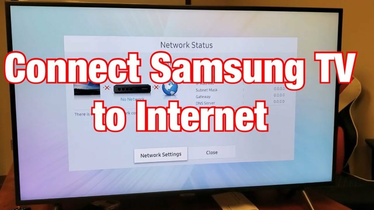 Samsung TV connecting to Wi-Fi