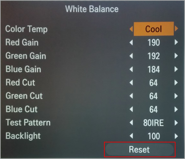 white balance 