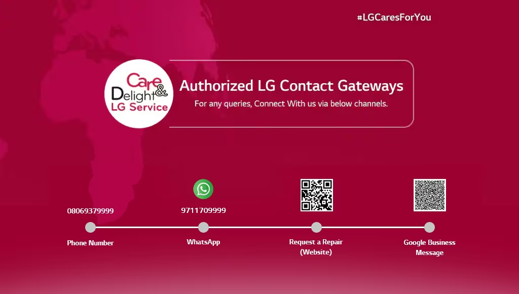 Contact LG customer care.
