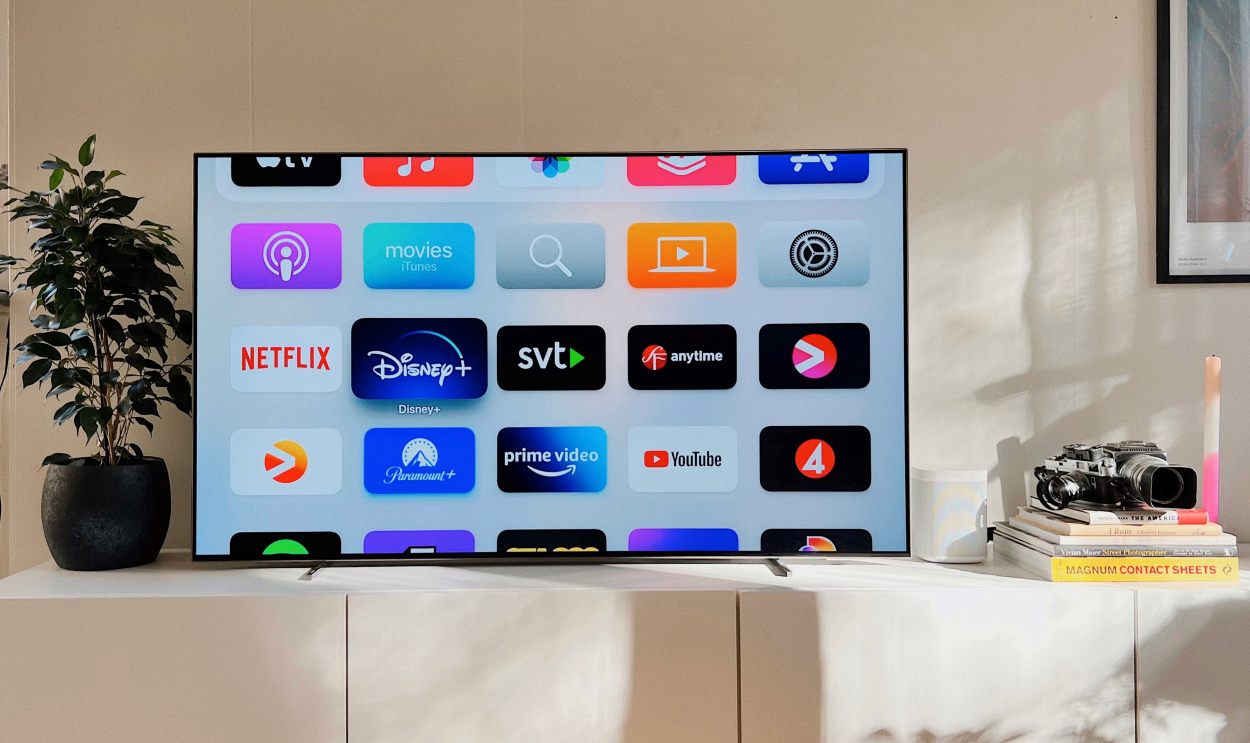 You can watch anything you like on your Smart TV.