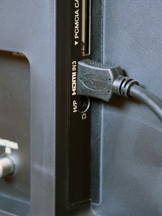 What Are The Solutions For HDMI Cable Not Fitting In TV?