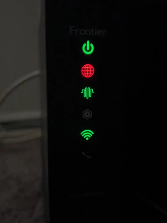 How To Fix Frontier Arris Router Red Globe?