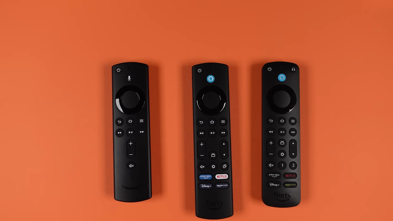 All Fire TV remotes together
