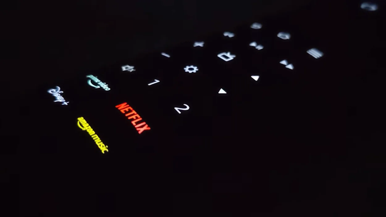 Clean Look of the Remote in the dark