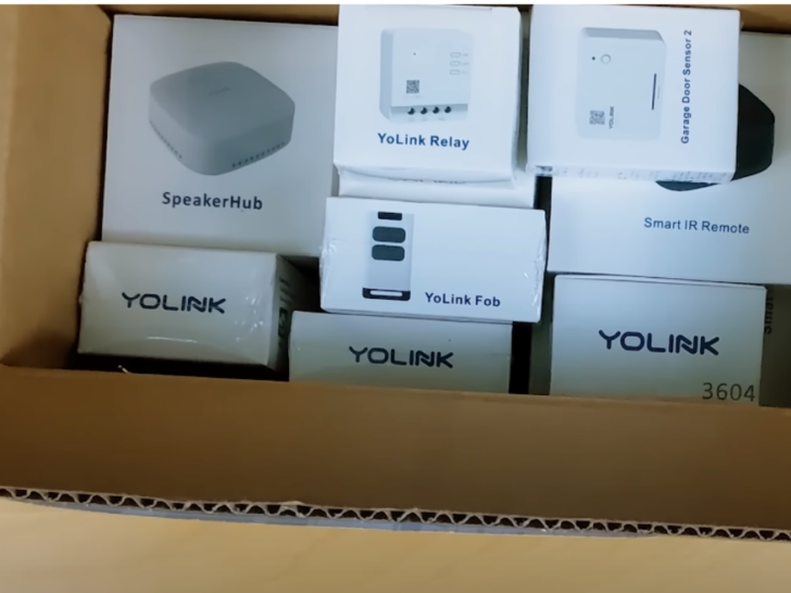 Unboxing YoLink Smart Home Accessories: Speaker Hub, IR Remote, Flex Fob, and Alarm Fob