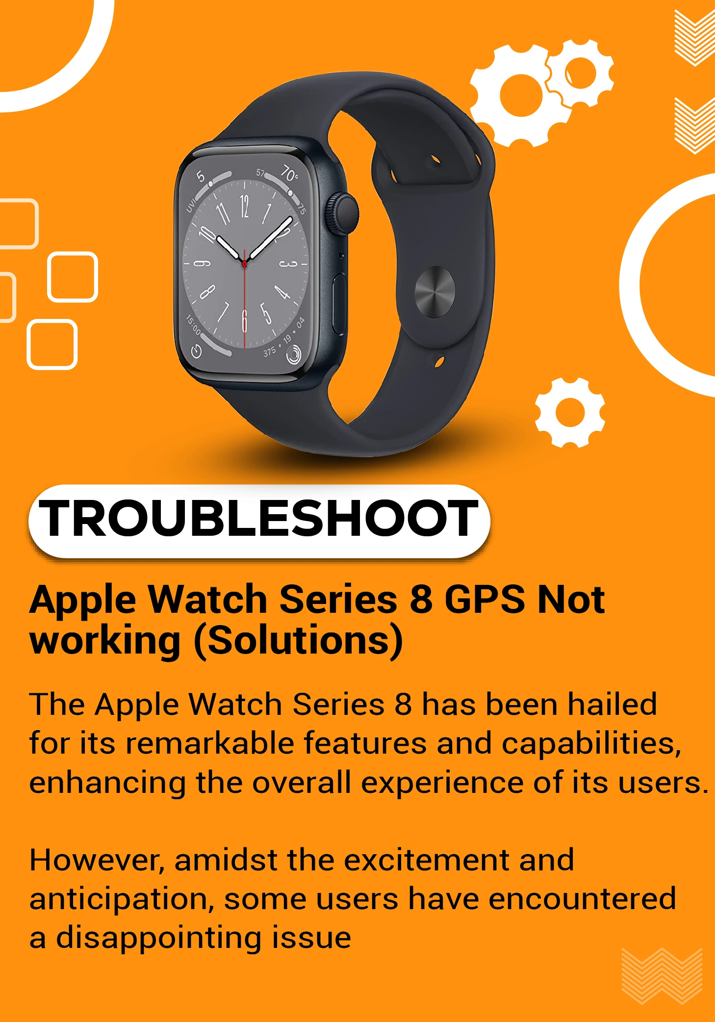 Apple Watch Series 8 GPS Not working (Solutions)