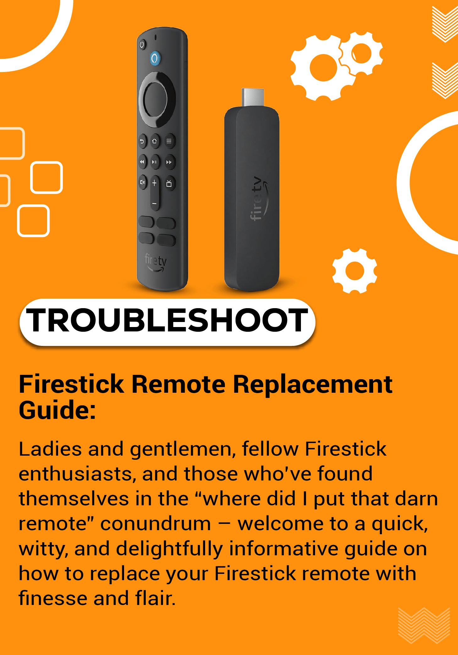 Firestick Remote Replacement Guide (Quick Fix)