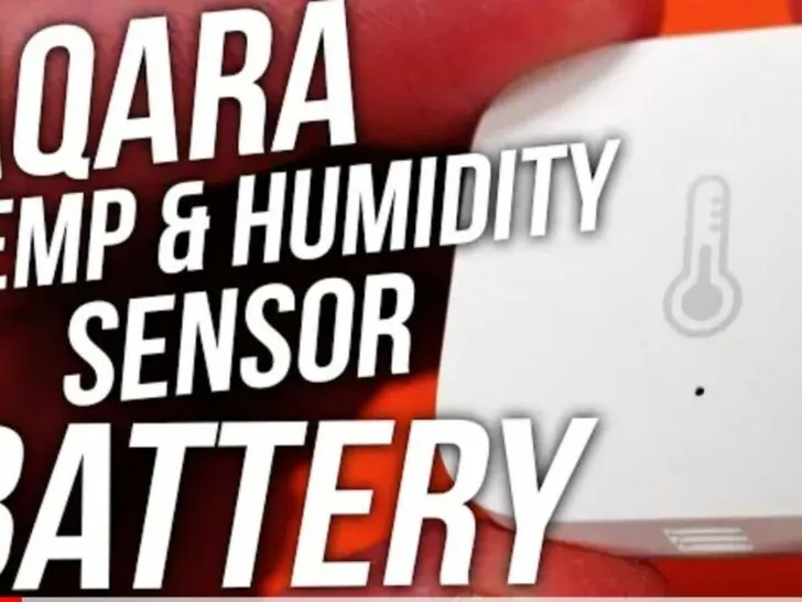 Aqara Temperature Sensor: Battery Replacement