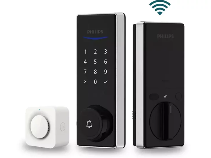 Your Palm is the Key with the Philips Smart Deadbolt