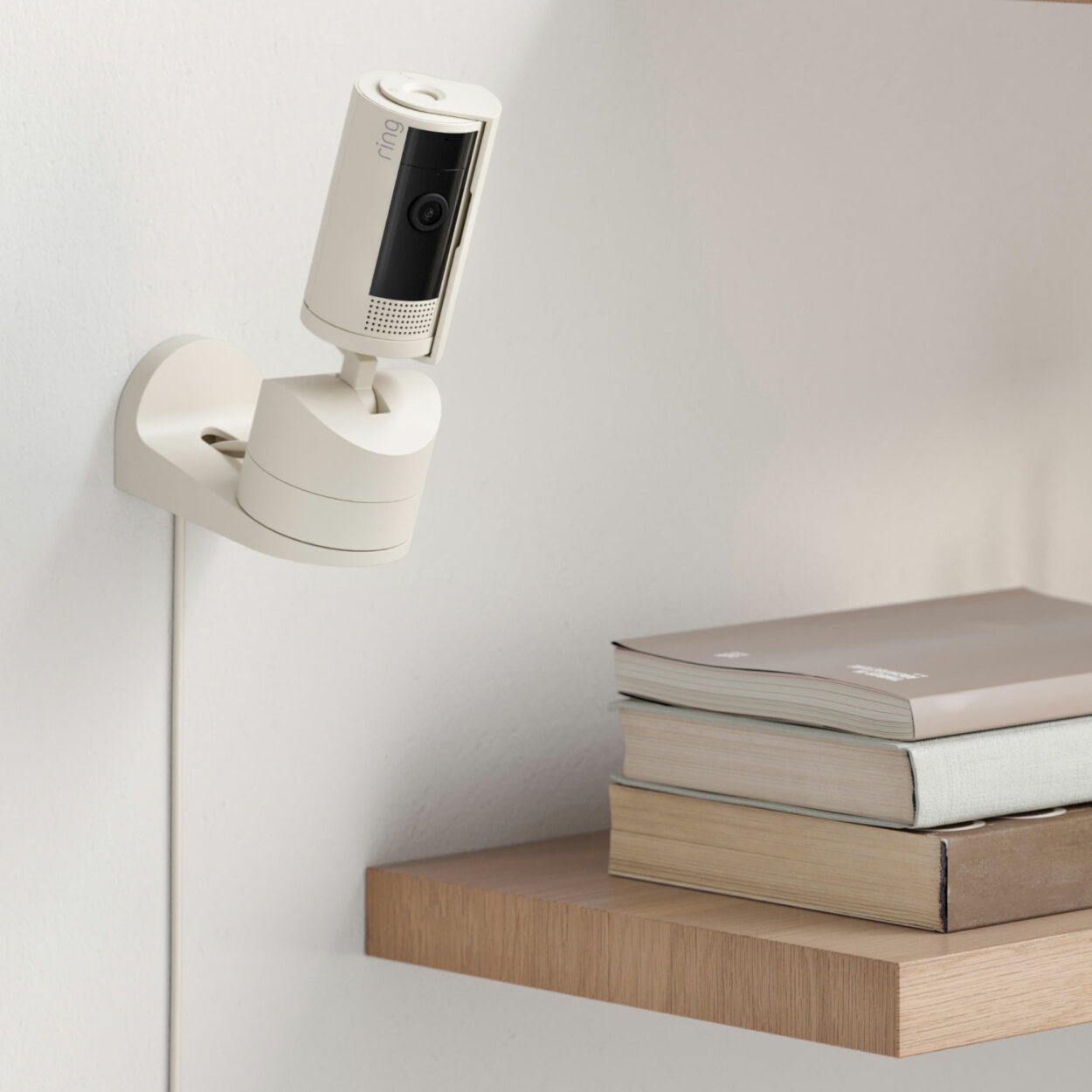 Ring Pan-Tilt Indoor Camera on the wall