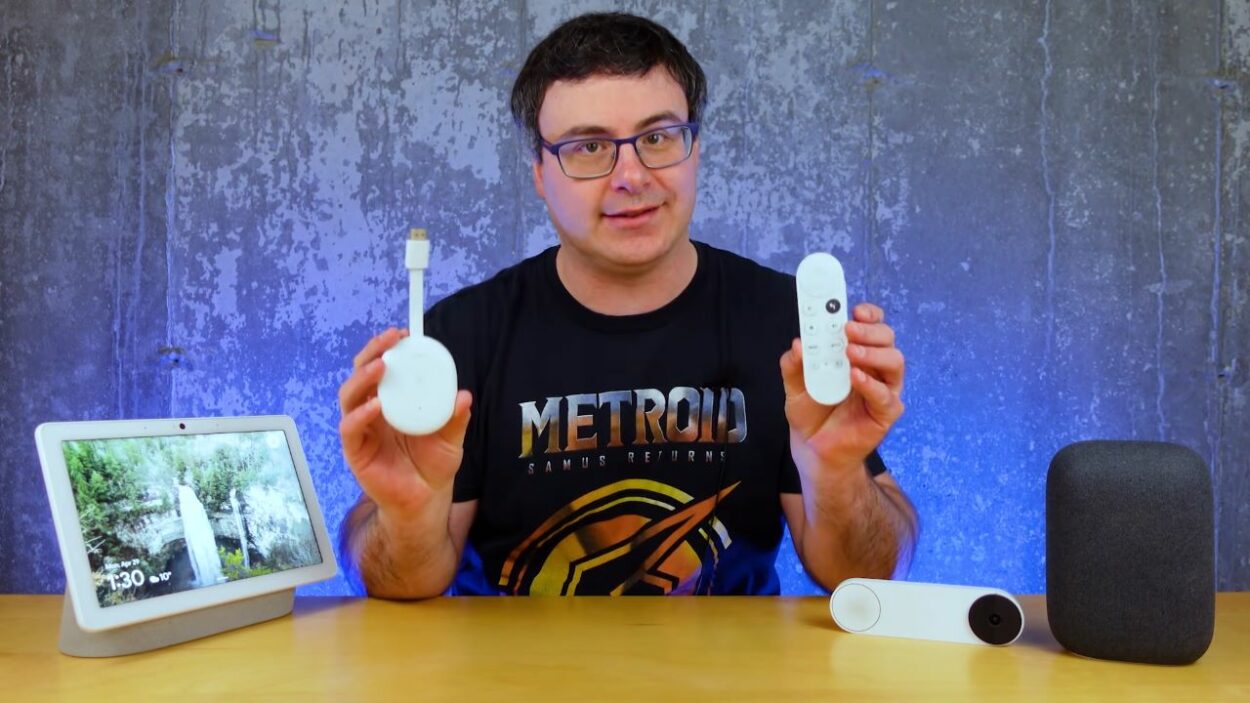 Google's Chromecast with a remote