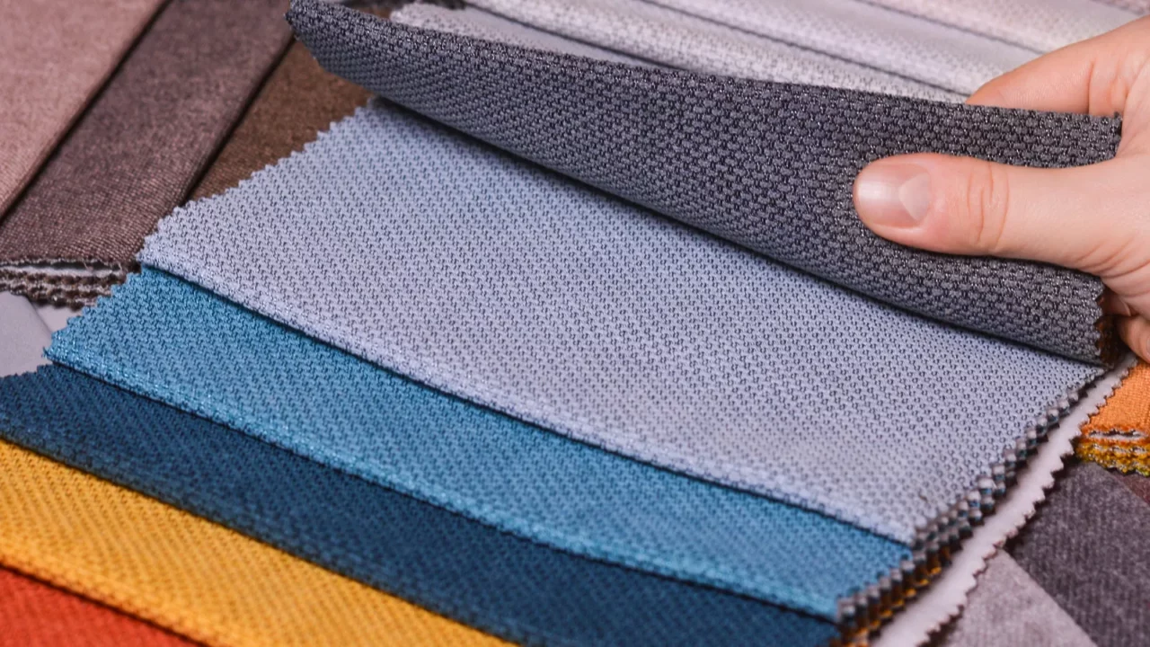 Cotton upholstery fabric