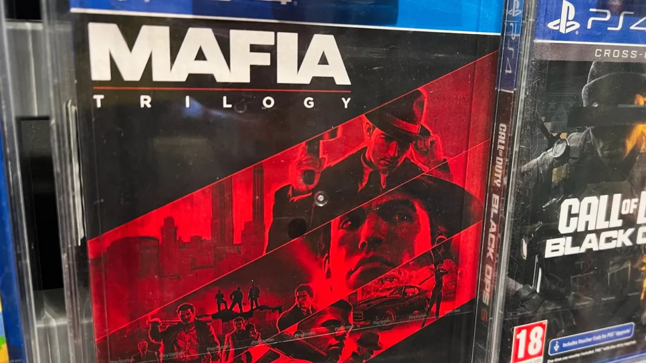 kyiv ukraine  february 09 2025 games mafia trilogy and