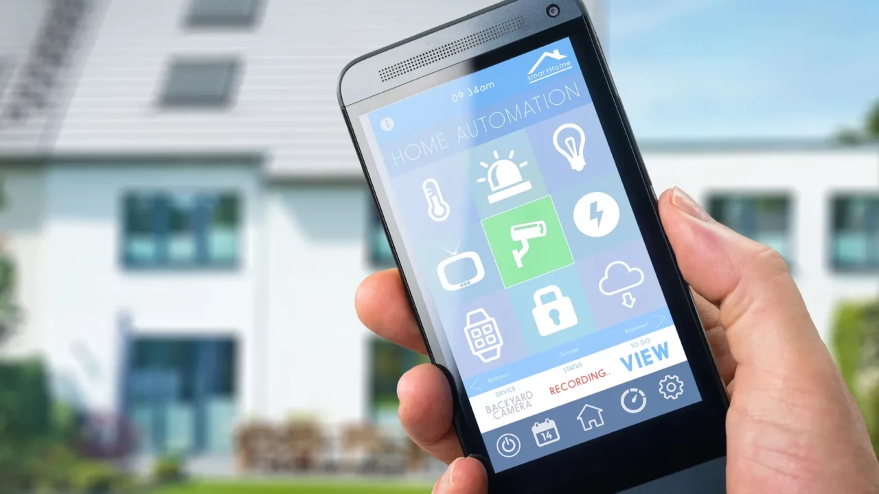 smart home security app