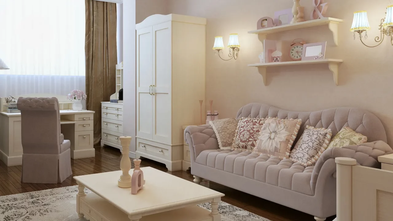 classic living room interior