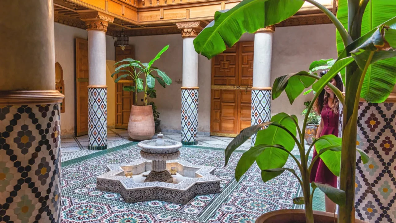 details of the moroccan culinary arts museum marrakech