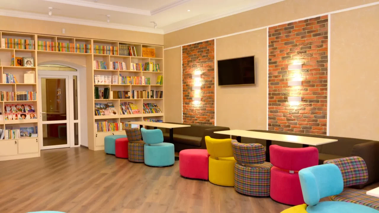 media library at institute of a development of education